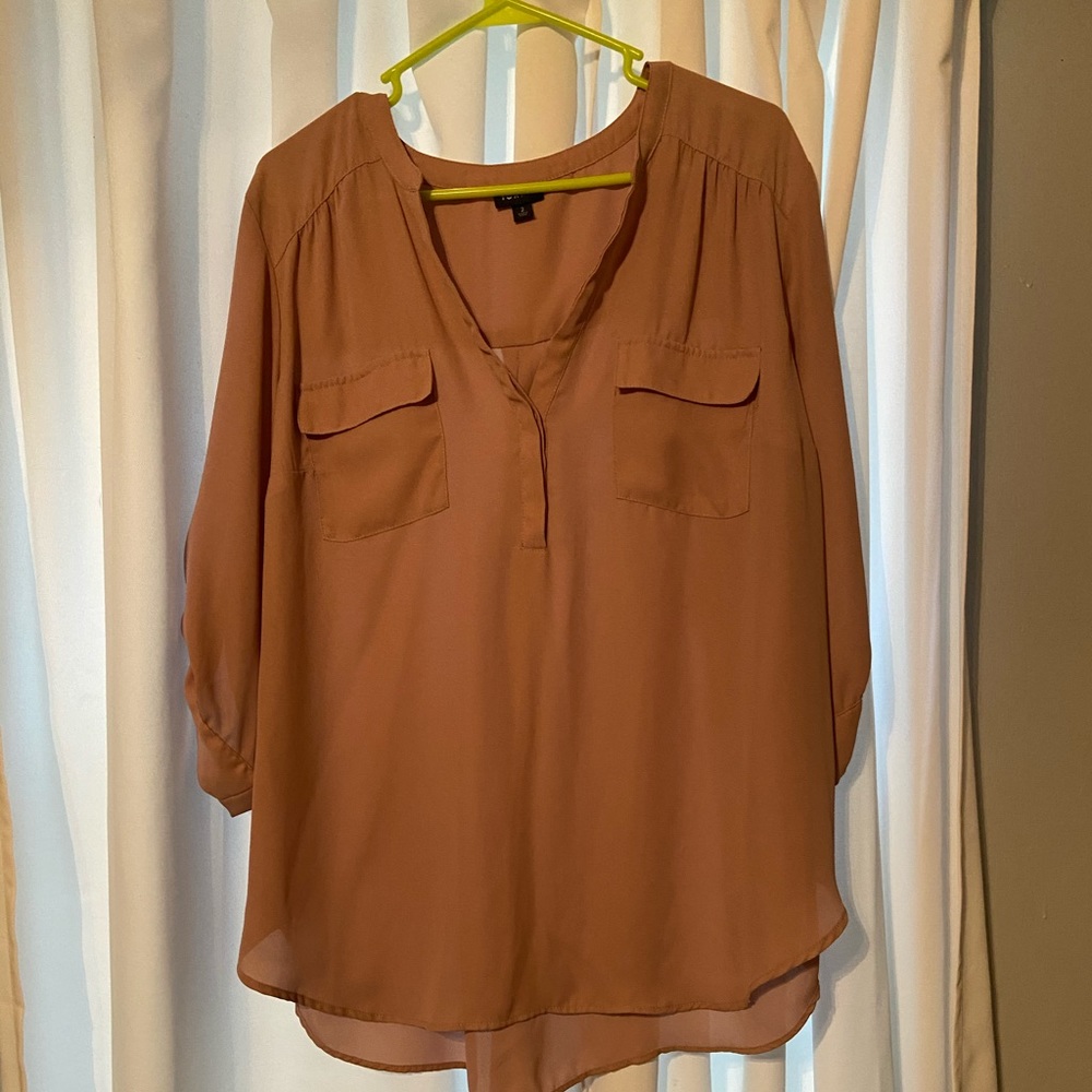 Torrid Sheer Blouse